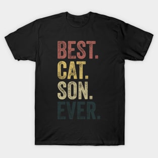 Best Cat Son Ever: Funny Cat Son T-Shirt